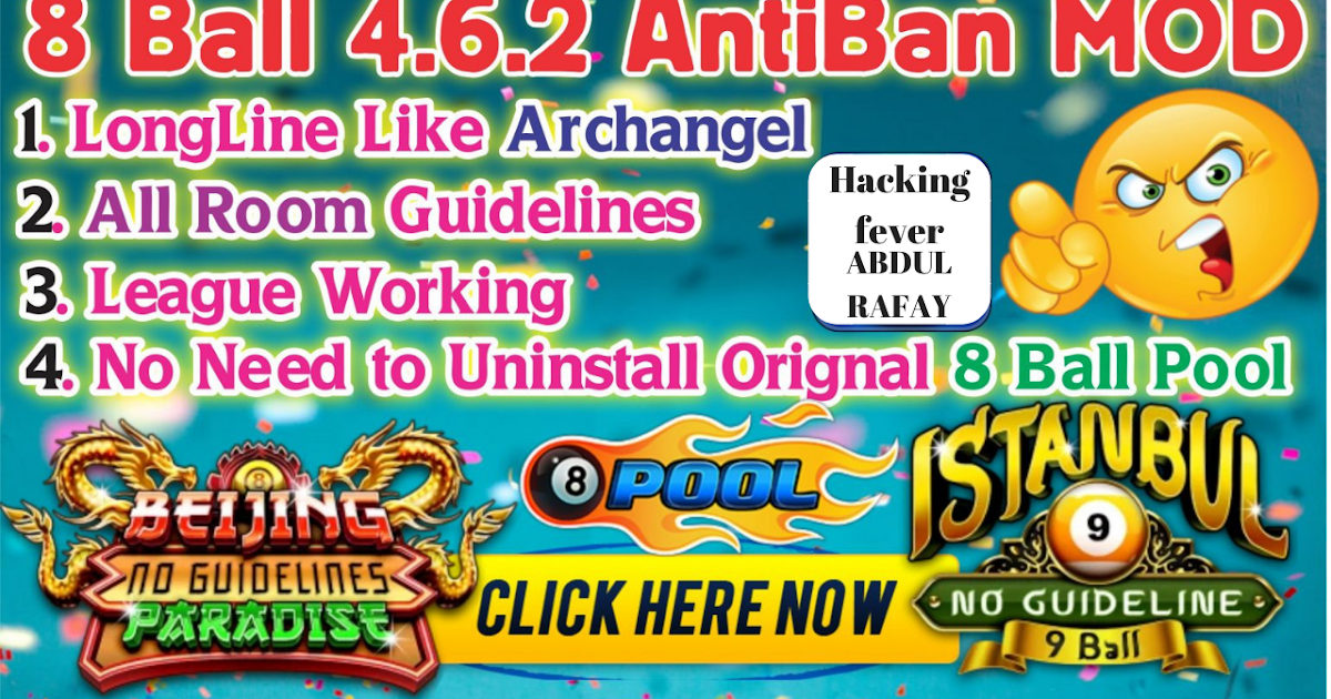 8 Ball Pool 4.6.2 Antiban Latest MOD Free Download ...