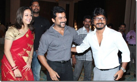 Jyothika, Surya, Vishnuvardhan at Jyothi Krishna Aishwarya Wedding Reception Stills