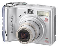 Canon PowerShot A550 digital camera