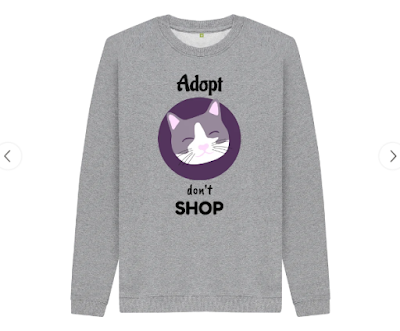 Adopt Don't Shop Kids sweatshirt