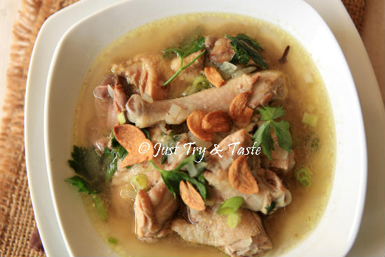 Just Try & Taste: Resep Sup Ayam Kampung