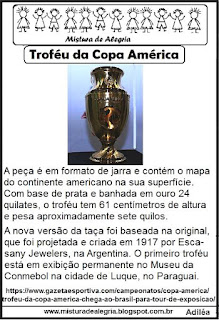 Copa América 2019, troféu