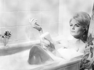 Martha Hyer gets clean.