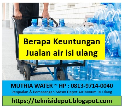 perhitungan keuntungan usaha depot air minum