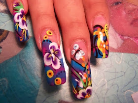 Butterfly nail Art Design 