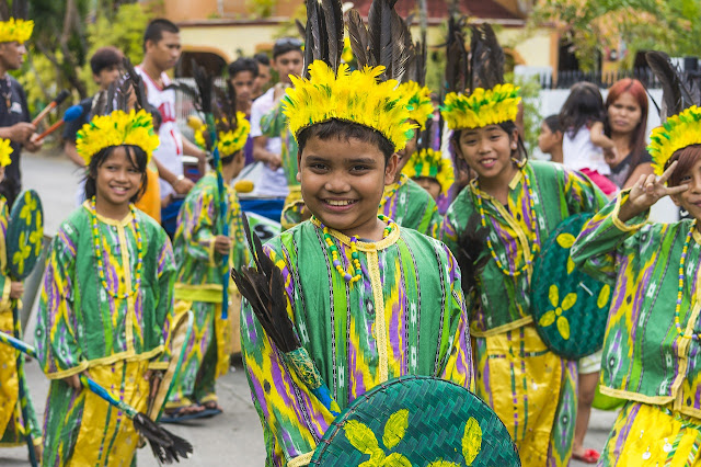 Children Celebrating Sinulog Festival