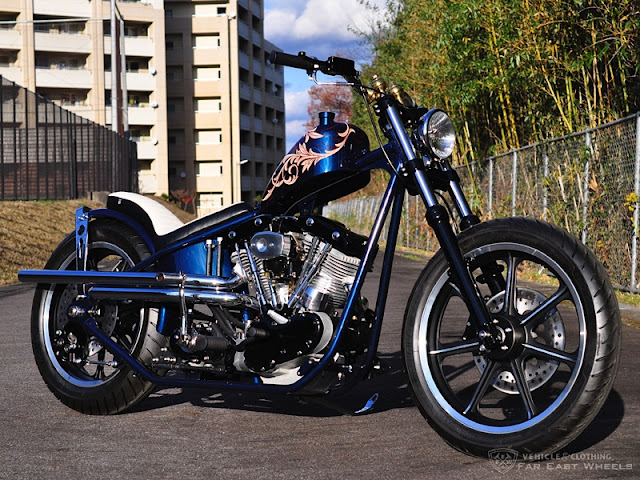 Harley Davidson Shovelhead By Far East Wheels Hell Kustom