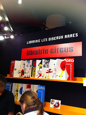 Montreuil, salon du livre de jeunesse, exposition cirque de Brigitte Rio