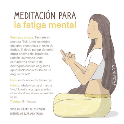 Meditación para la fatiga mental