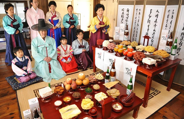 Hàn Quốc - Lễ hội mừng mùa bội thu và cảm tạ tổ tiên