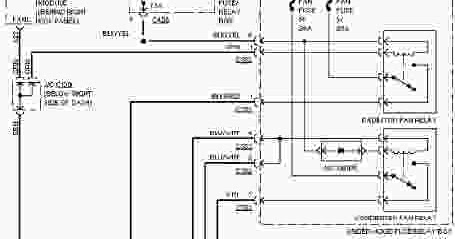 1997 HONDA CIVIC SYSTEM WIRING DIAGRAMS COOLING FAN  