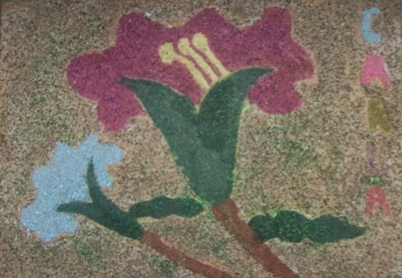 The Art In School Lukisan Pasir Kelas Ix 2