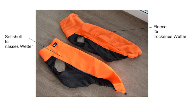 Hunde Jogging Outfit Winter