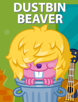 Dustbin Beaver Poster on Moshi Monsters