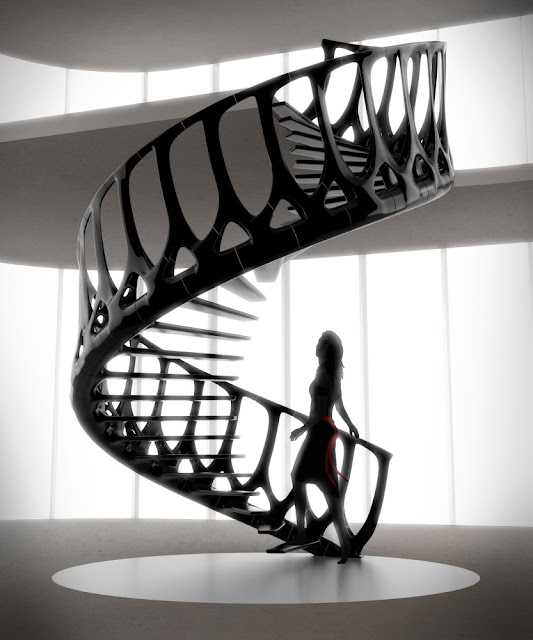 Andrew Lee McConnell - Vertebrae Staircase