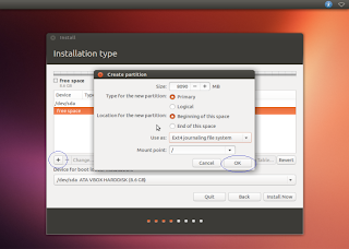 Langkah Mudah Install Ubuntu 13.10 Saucy Salamander (Step By Step)