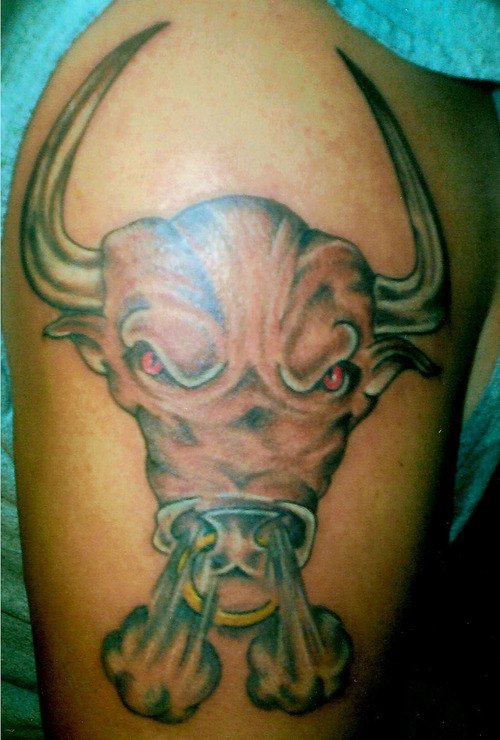 Bull Tattoo Design