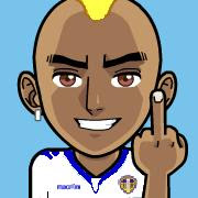 Leeds United cartoon drawing utd senegal