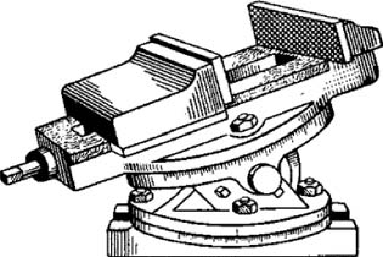 Teknik Mesin Manufaktur Ragum  Vise 