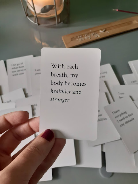 Affirmation Card Deck by Mål Paper