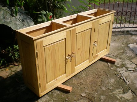 Perabot Kayu Sederhana Simply Wood Furniture Lemari 