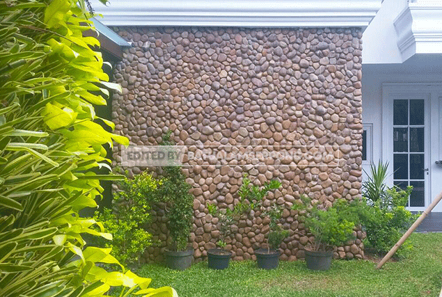 model batu alam dinding