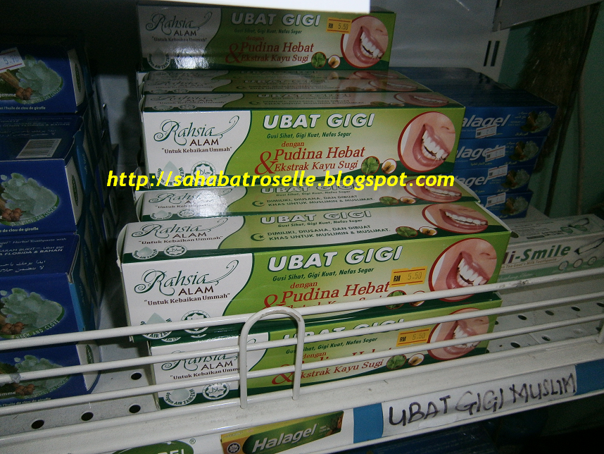 Sahabat Roselle Marketing: Dapatkan Ubat Gigi Halal Muslim 