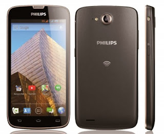 Philipsn Xenium W8555, Hp Android Quard Core, Dual SIM, Harga Premium