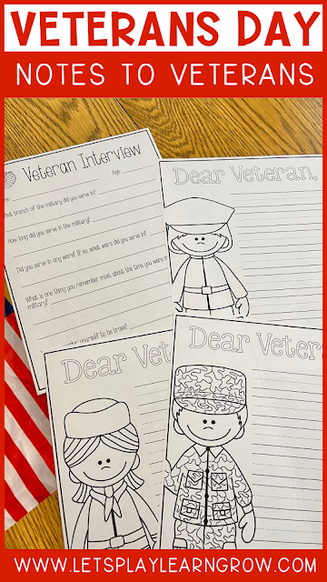 Veterans Day Letter Templates & Veteran Interview