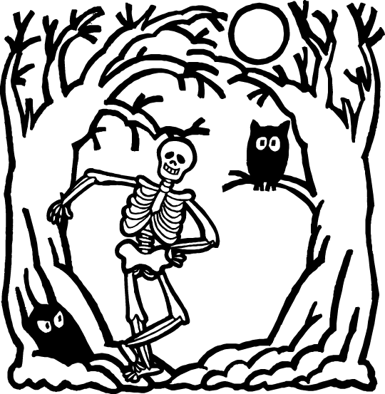 Happy Halloween Coloring Pages Coloring Castle - happy halloween coloring pages