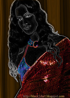 Bollywood Actress Katrina Kaif Digital Sketches
