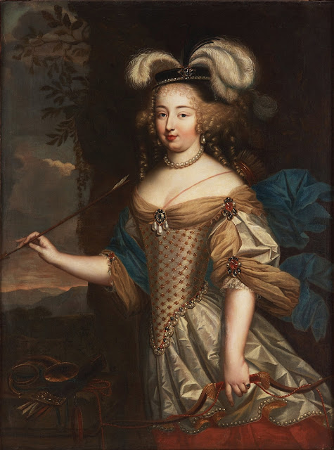 Франсуаза-Атенайс де Рошшуар, маркиза де Монтеспан , одна из любовниц короля Людовика XIVгоду