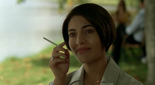 Celebrity Caterina Murino Smoking Aroma Rich Apple Cigarette