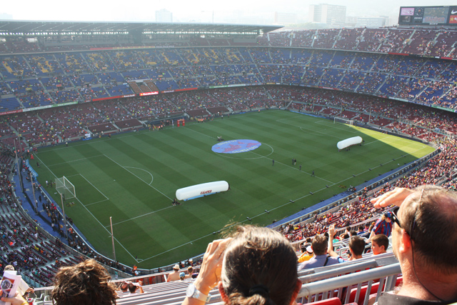 camp nou hiszpania