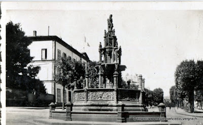 Photo ancienne d'Auvergne : lieux divers.