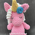 Plush Stuffed Unicorn Amigurumi Crochet Toy Pattern