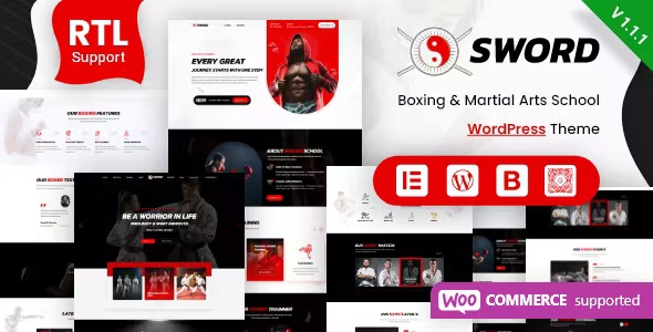 Best Martial Arts Boxing WordPress Theme