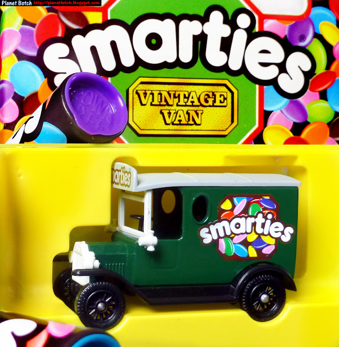 Smarties vintage van