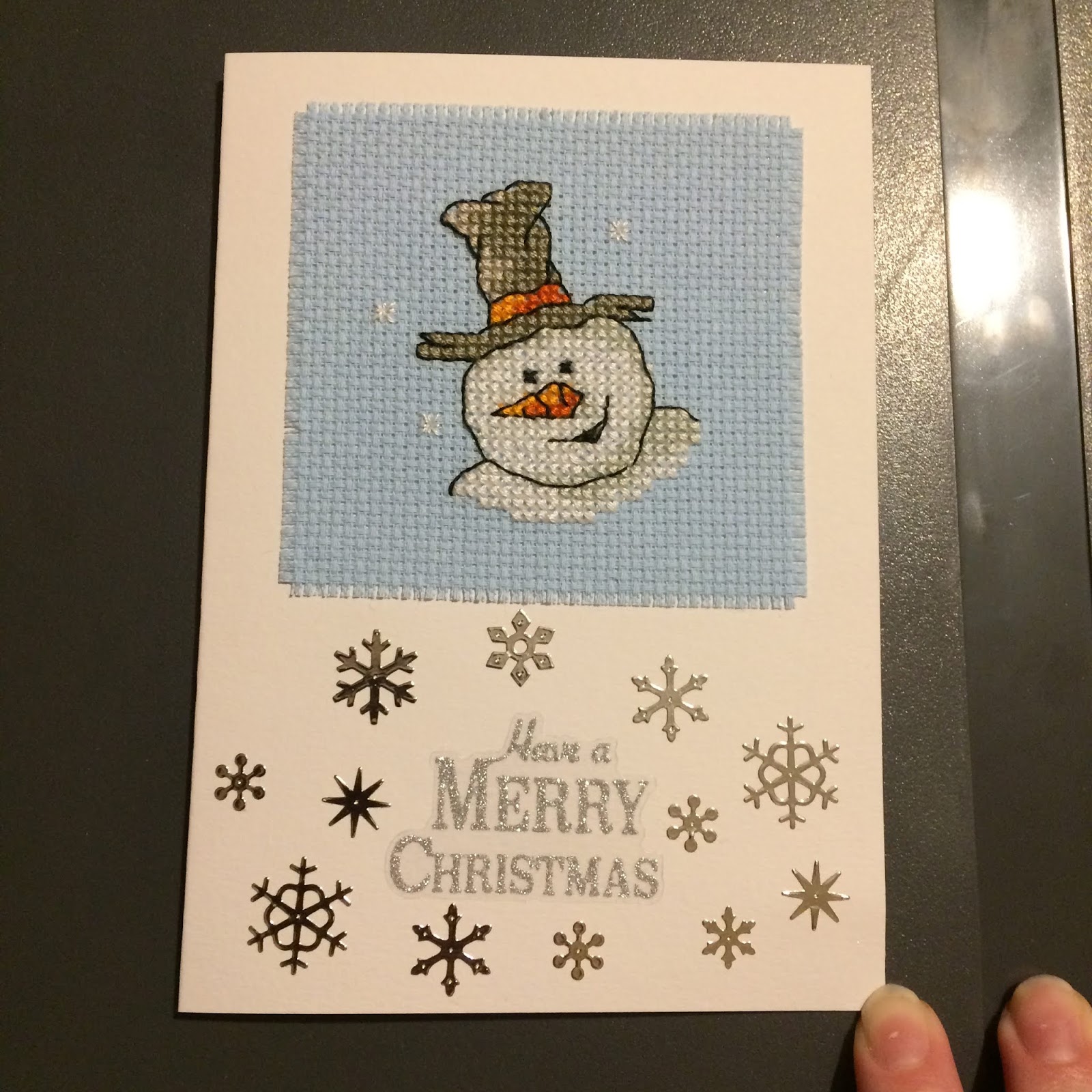 Snowman Stitchlet