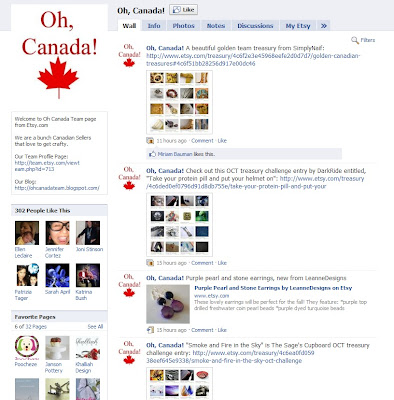 Oh Canada Team on Facebook