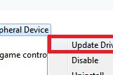 Installing Bluetooth Peripheral Device Driver