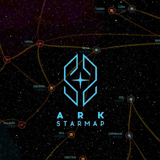 ARK StarMap (Star Citizen) Wallpaper Engine