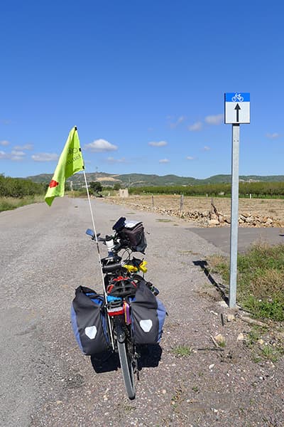 Señal de ruta ciclista ¿Pero qué Ruta?