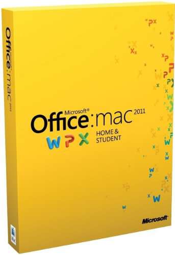 Office for Mac 2011 Home & Student -Family Pack (3Macs/3User) [Old Version]