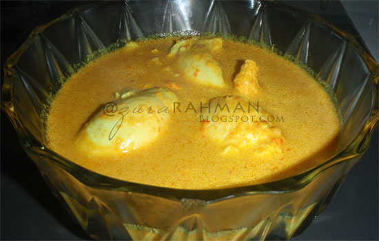 A.z.u.r.a.r.a.h.m.a.n: Telur Itik Masak Lemak Cili Api