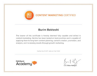 Content Marketing by Hubspot Academy