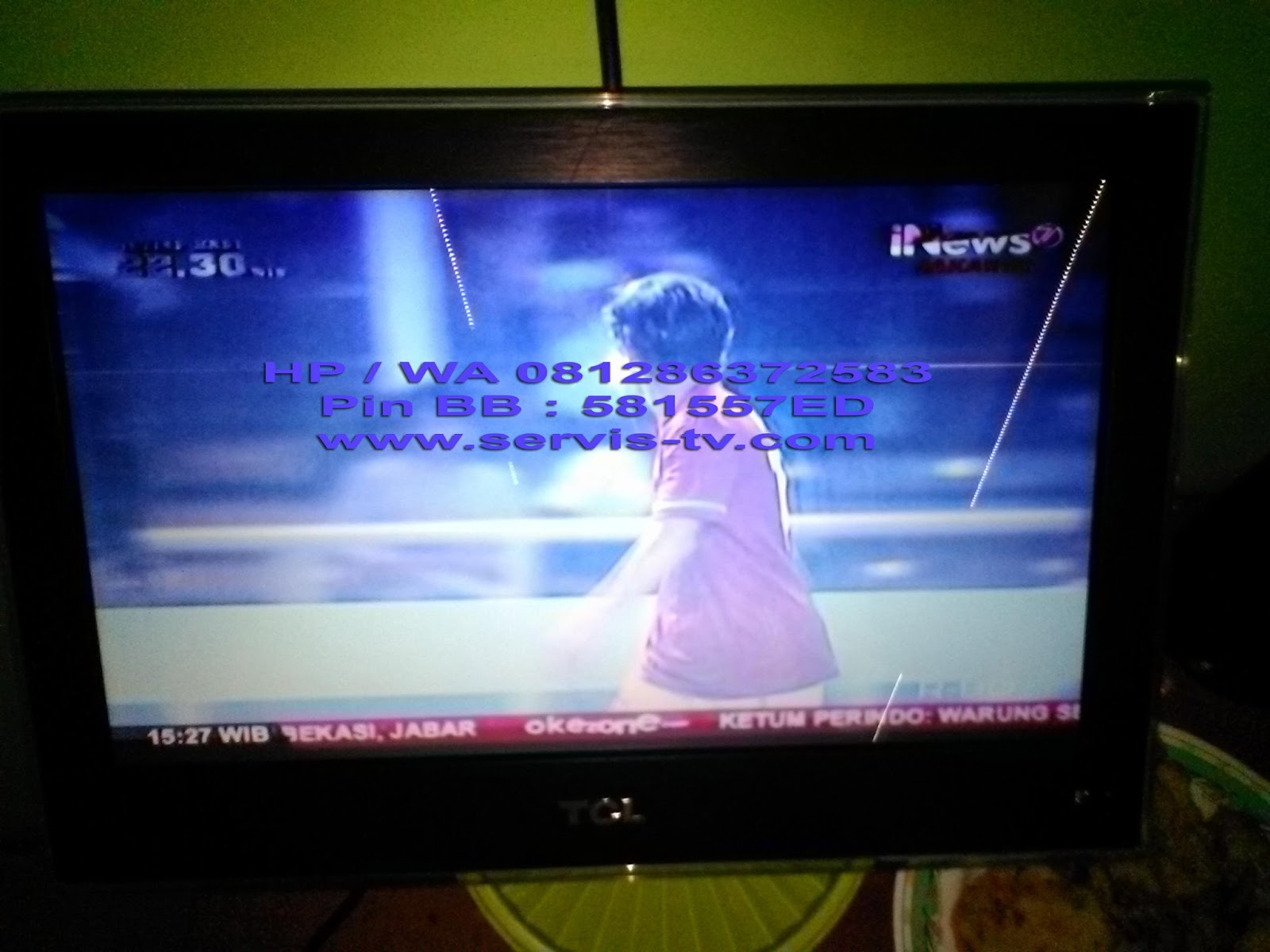 Cara Perbaiki Tv Led Bergaris Horizontal Youtube