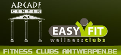 fitness centrum club ARCADE CENTER EASY FIT fitness groepslessen  Antwerpen Les Mills wellness zonnebank sauna