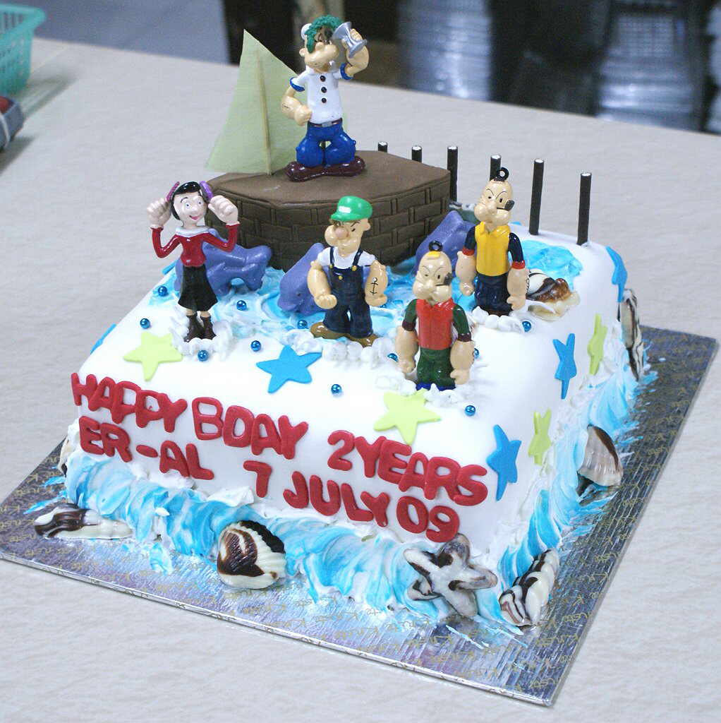 Kue Tart Ulang Tahun Anak (Laki-laki) ~ Kriste Bakery & Cake