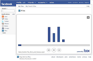 a few years ago, Facebook launched an MP3 player on the page your Facebook, but now facebook remove an MP3 player and replaced with music streaming